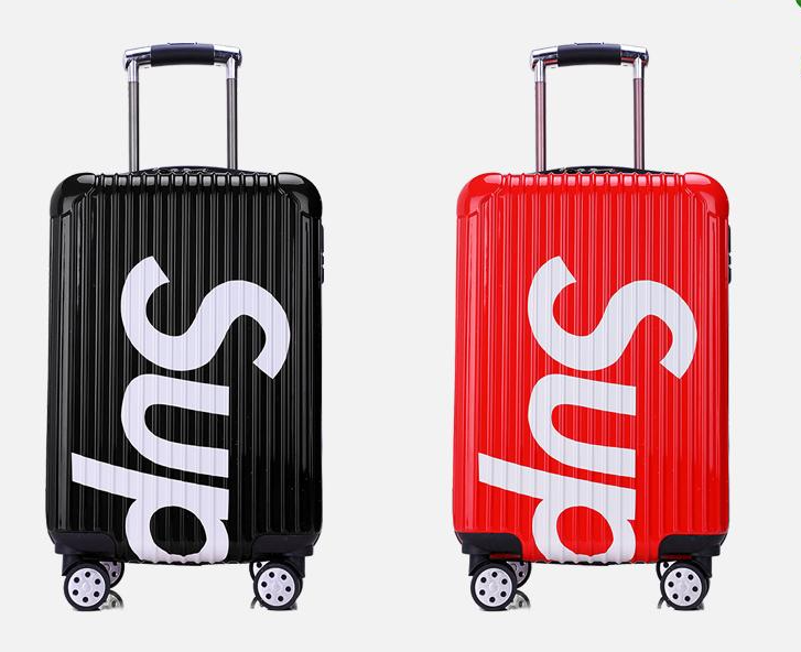 皮革打印機-拉桿行李箱