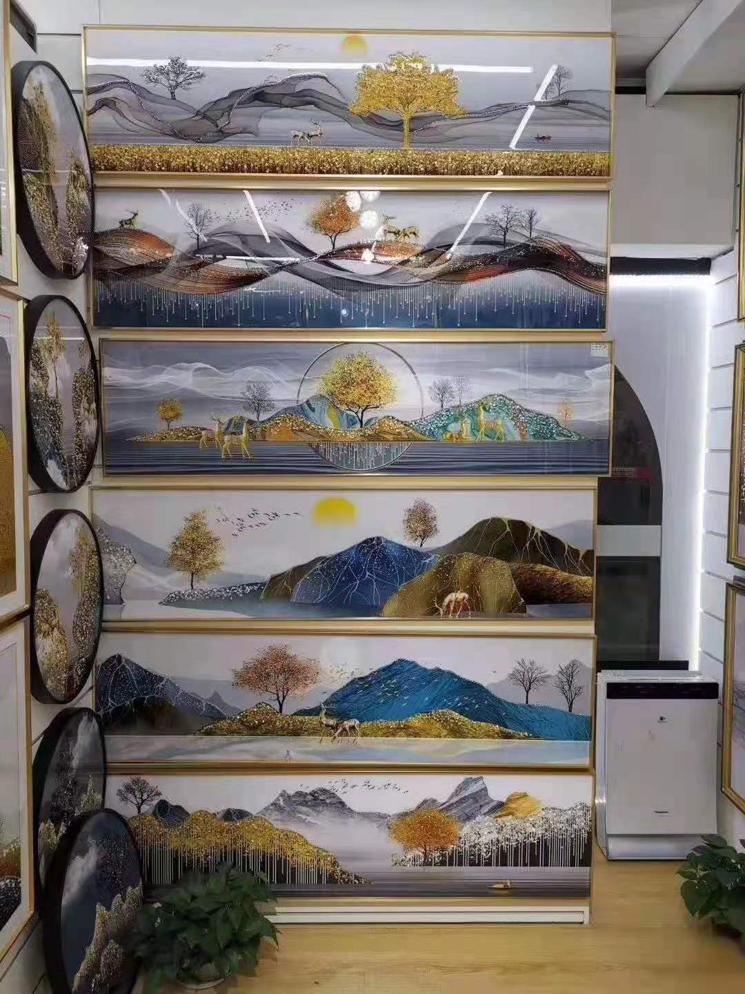 背景墻uv平板打印機